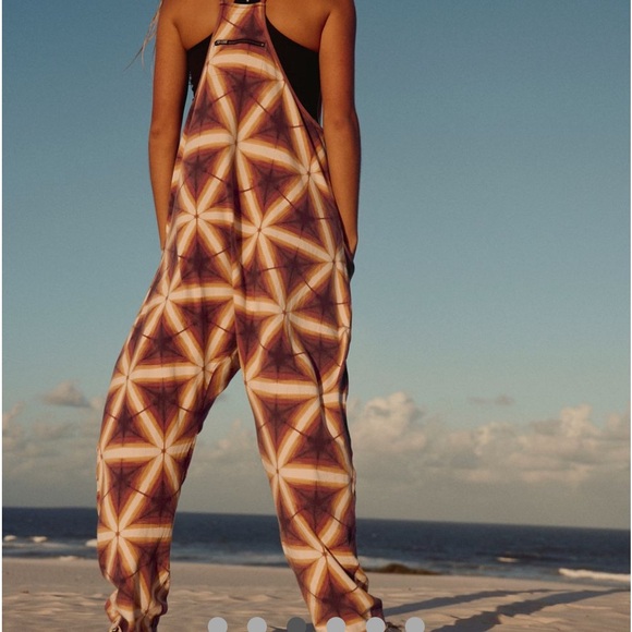 Free People Hot Shot Printed Onesie in Desert Haze Combo - Picture 3 of 6